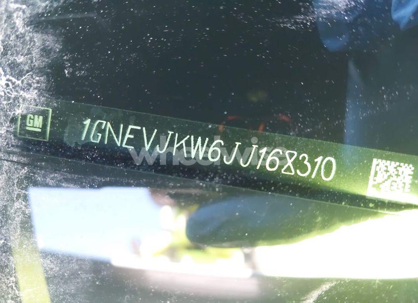 Photo 9 of 2018 Chevrolet Traverse PREMIER (VIN 1GNEVJKW6JJ168310)