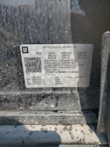 Photo 7 of 2019 CHEVROLET TRAVERSE HIGH COUNTRY (VIN 1GNEVJKW8KJ154460)