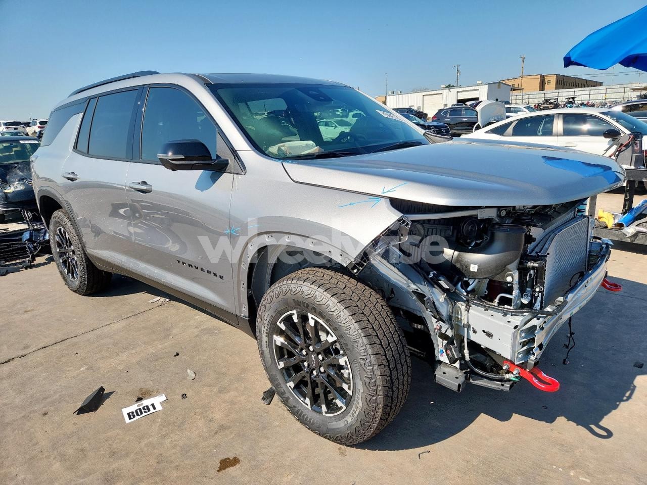 Photo 4 of 2025 CHEVROLET TRAVERSE Z71 (VIN 1GNEVJRS2SJ208306)