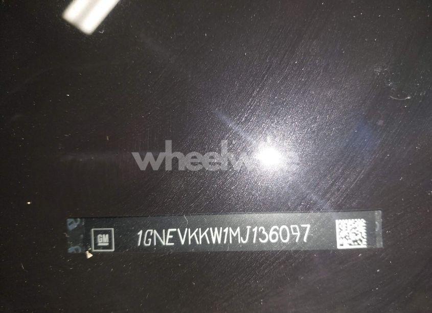 Photo 18 of 2021 Chevrolet Traverse AWD PREMIER (VIN 1GNEVKKW1MJ136097)