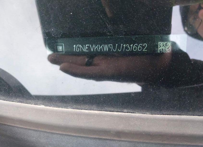 Photo 17 of 2018 Chevrolet Traverse HIGH COUNTRY (VIN 1GNEVKKW9JJ131662)