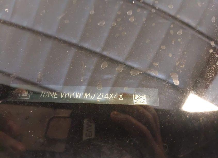 Photo 9 of 2019 Chevrolet Traverse PREMIER (VIN 1GNEVKKW9KJ214848)