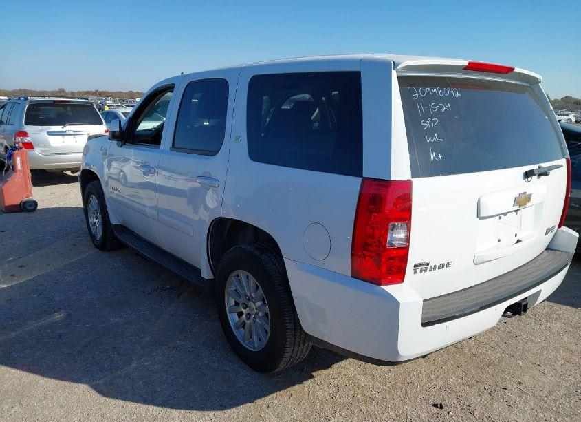Photo 3 of 2009 Chevrolet Tahoe HYBRID (VIN 1GNFC13569R108296)