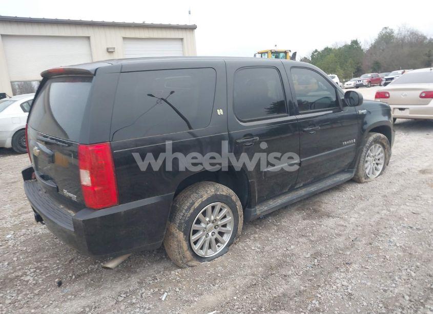 Photo 4 of 2008 Chevrolet Tahoe HYBRID (VIN 1GNFC13598R202817)