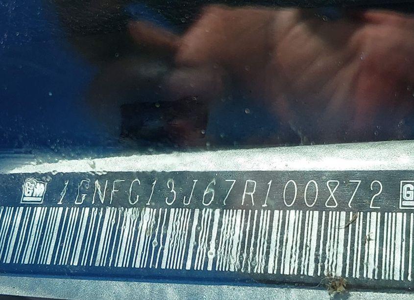 Photo 9 of 2007 Chevrolet Tahoe LT (VIN 1GNFC13J67R100872)