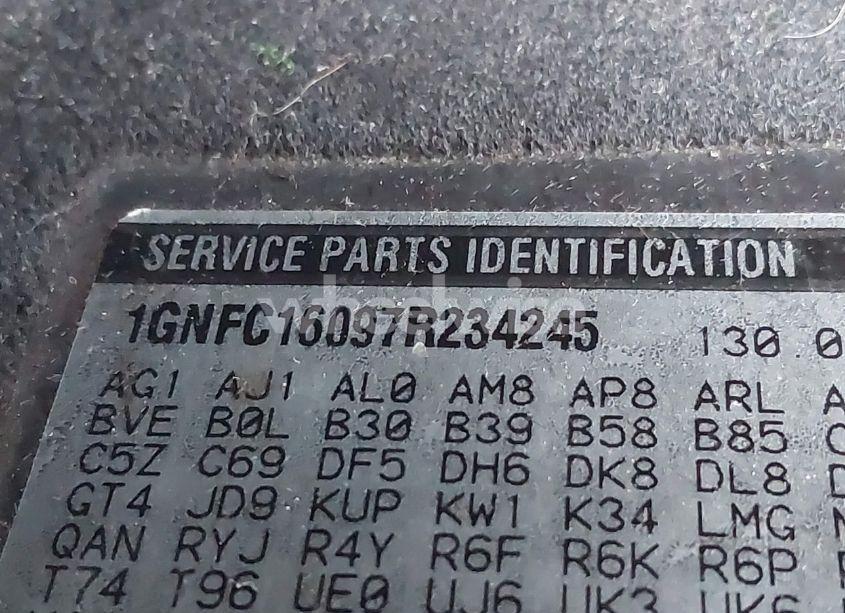 Photo 9 of 2007 Chevrolet Suburban 1500 LT (VIN 1GNFC16097R234245)