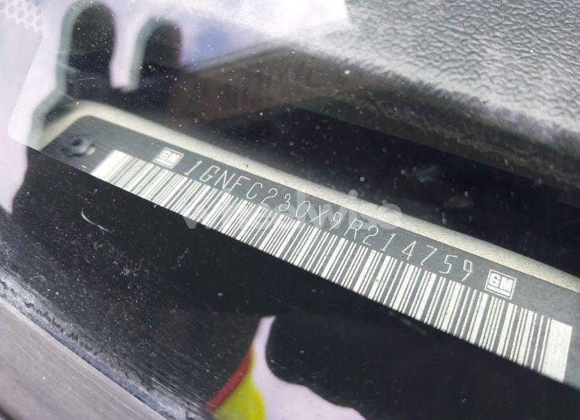 Photo 9 of 2009 Chevrolet Tahoe LT1 (VIN 1GNFC230X9R214759)