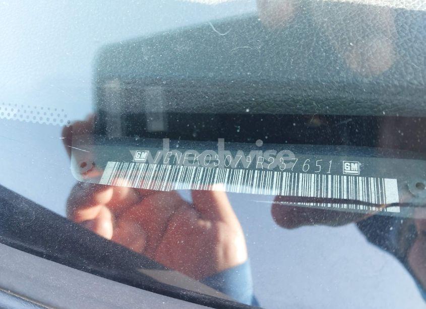 Photo 9 of 2009 Chevrolet Tahoe SPECIAL SERVICES (VIN 1GNFK03079R237651)