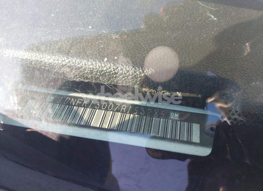 Photo 9 of 2007 Chevrolet Tahoe LT (VIN 1GNFK13007R153285)