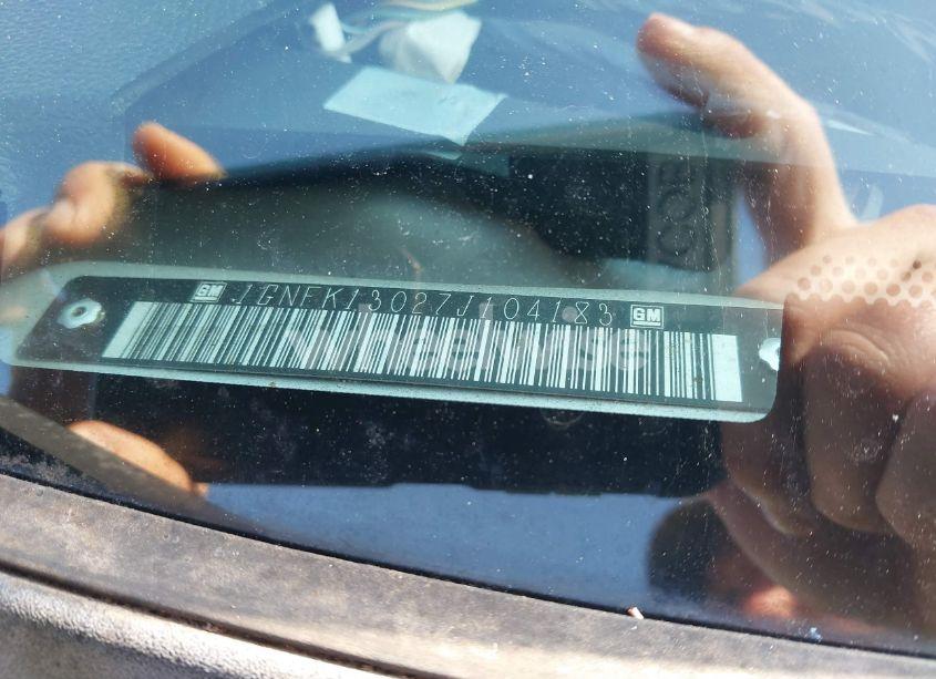 Photo 9 of 2007 Chevrolet Tahoe LT (VIN 1GNFK13027J104183)