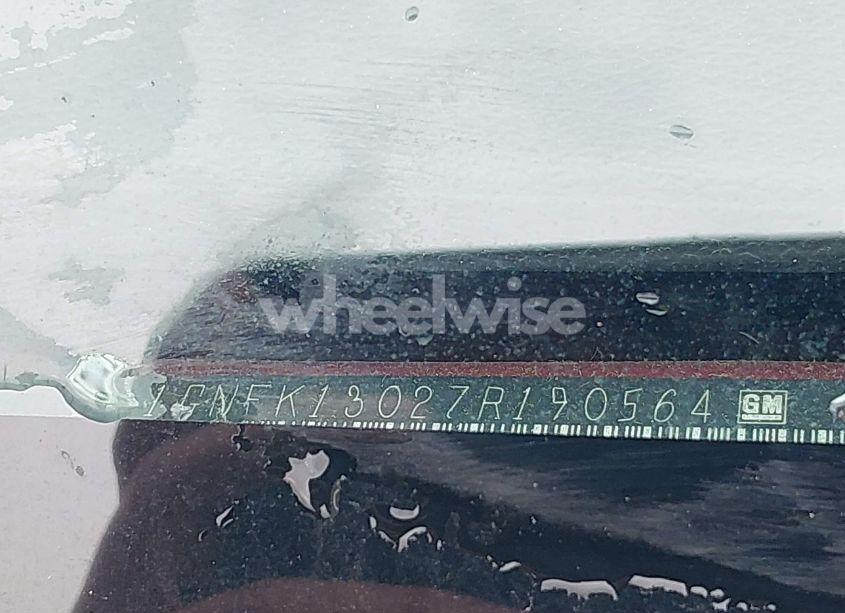 Photo 9 of 2007 Chevrolet Tahoe LTZ (VIN 1GNFK13027R190564)