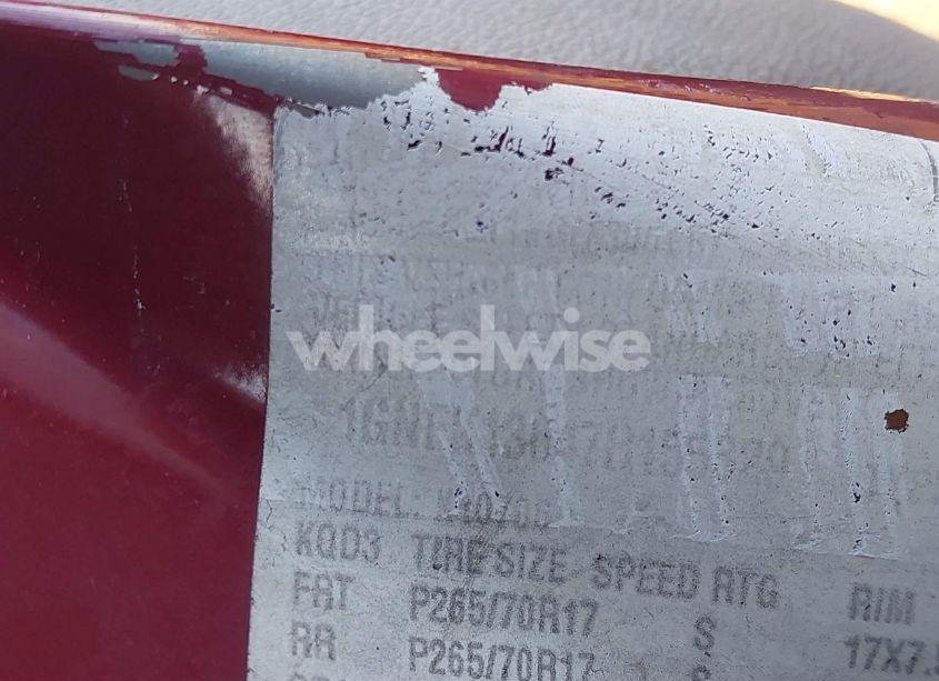 Photo 9 of 2007 Chevrolet Tahoe LT (VIN 1GNFK13047R155329)