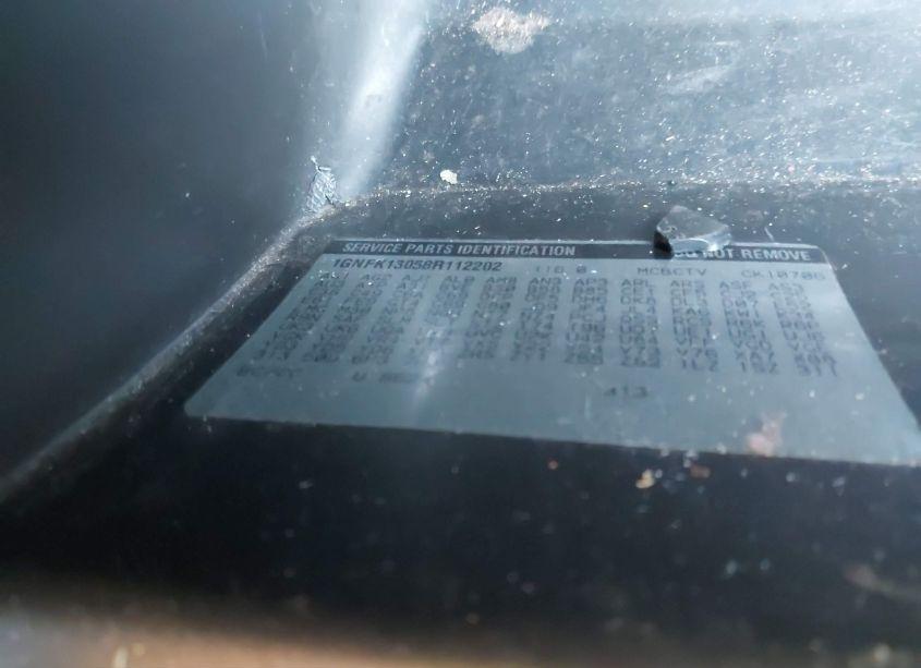 Photo 9 of 2008 Chevrolet Tahoe LTZ (VIN 1GNFK13058R112202)