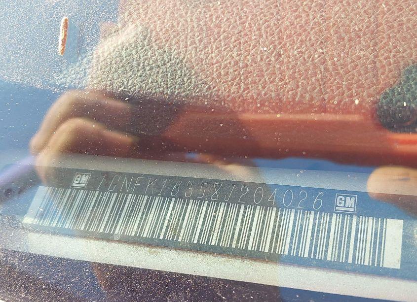 Photo 9 of 2008 Chevrolet Suburban 1500 LTZ (VIN 1GNFK16358J204026)