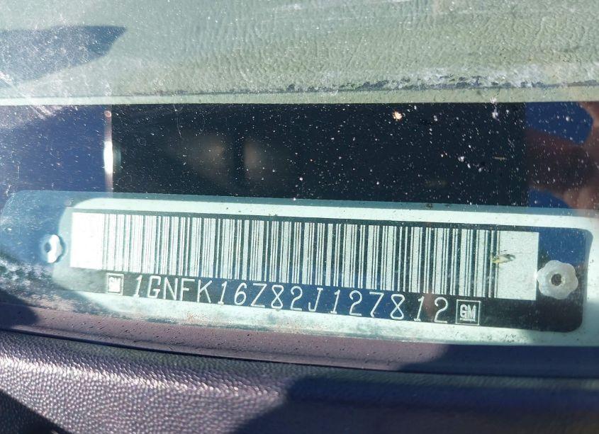 Photo 9 of 2002 Chevrolet Suburban 1500 LT (VIN 1GNFK16Z82J127812)