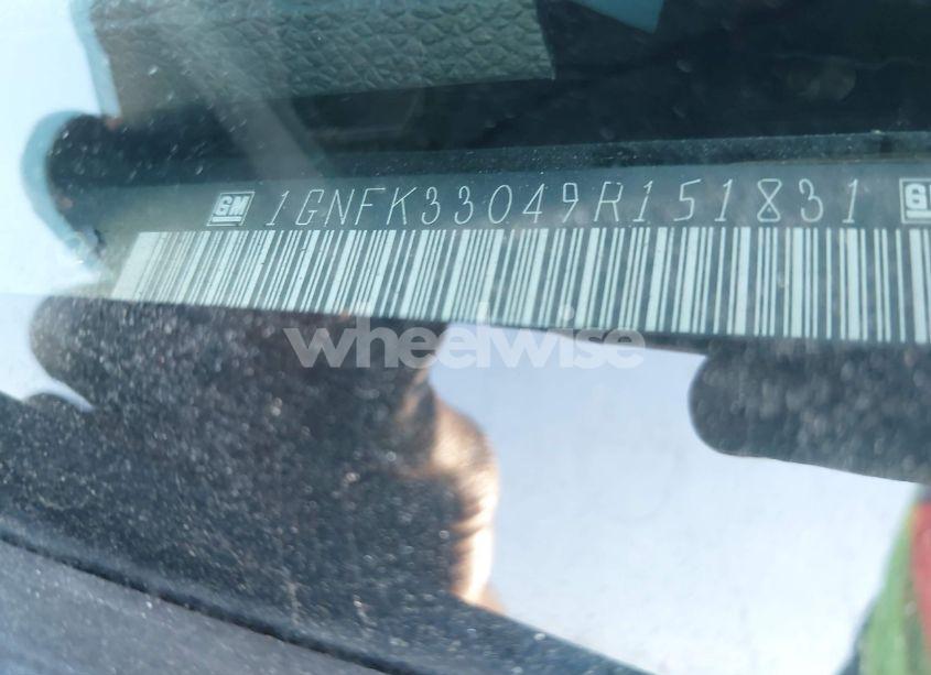 Photo 9 of 2009 Chevrolet Tahoe LTZ (VIN 1GNFK33049R151831)