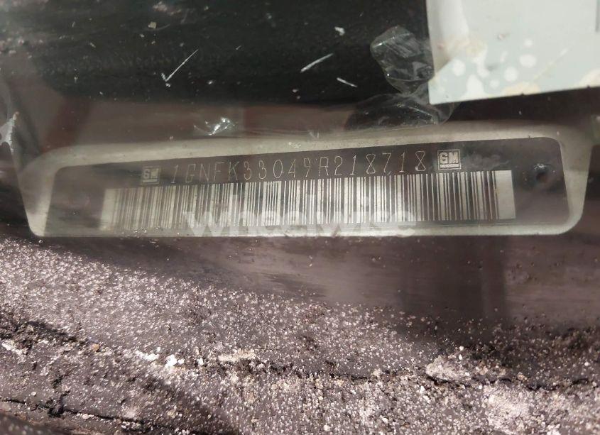 Photo 9 of 2009 Chevrolet Tahoe LTZ (VIN 1GNFK33049R218718)