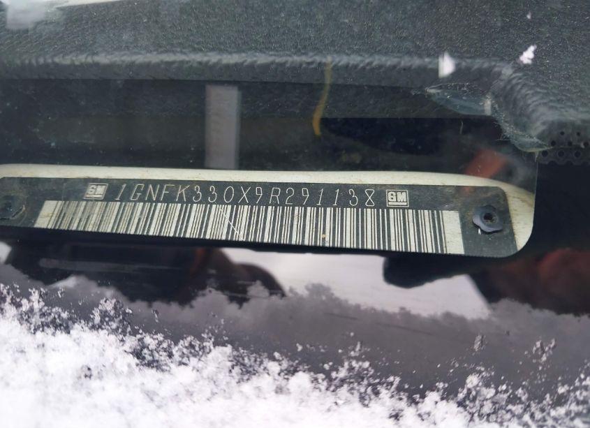 Photo 9 of 2009 Chevrolet Tahoe K1500 LTZ (VIN 1GNFK330X9R291138)