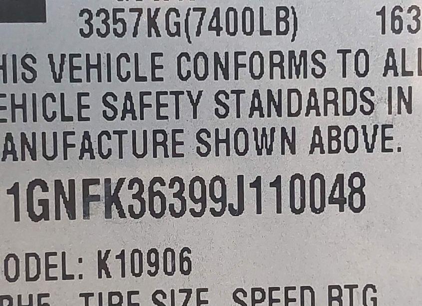 Photo 9 of 2009 Chevrolet Suburban 1500 LTZ (VIN 1GNFK36399J110048)