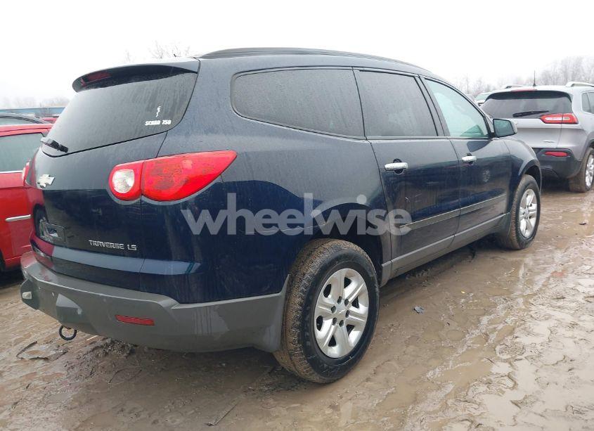 Photo 4 of 2012 Chevrolet Traverse LS (VIN 1GNKREED7CJ175651)