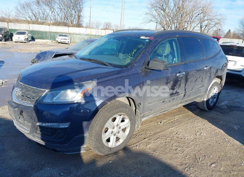 Photo 2 of 2013 Chevrolet Traverse LS (VIN 1GNKRFED1DJ139445)