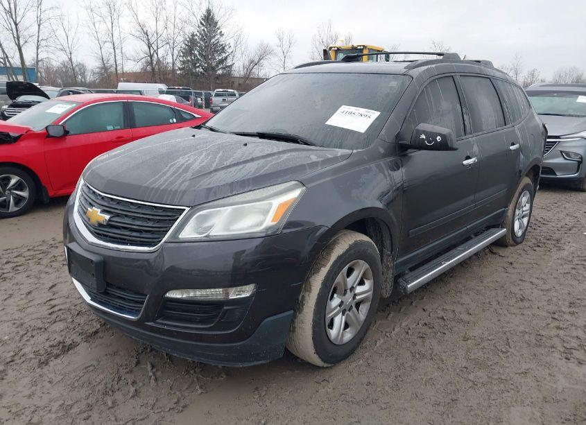 Photo 2 of 2013 Chevrolet Traverse LS (VIN 1GNKRFED2DJ105868)