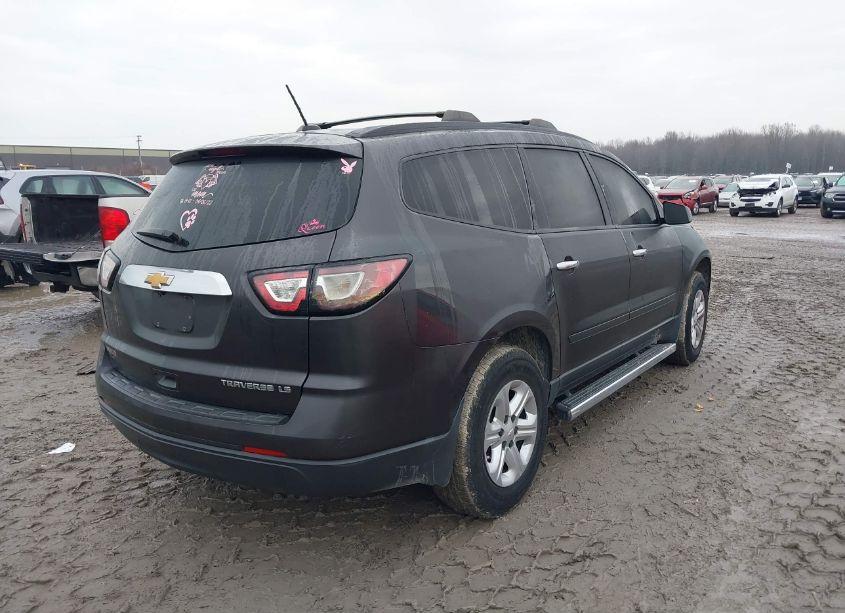 Photo 4 of 2013 Chevrolet Traverse LS (VIN 1GNKRFED2DJ105868)