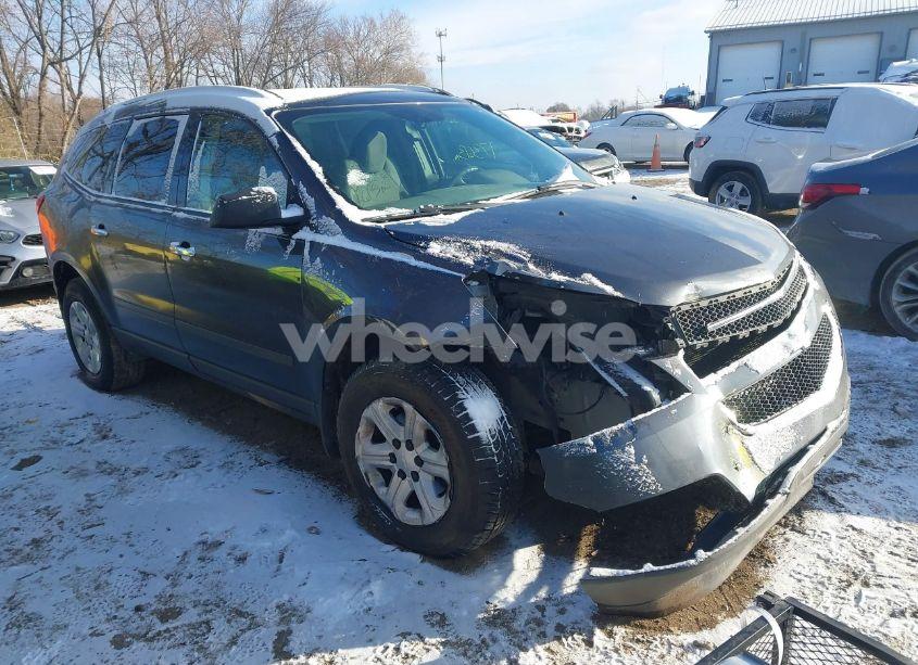 2012 Chevrolet Traverse LS (VIN 1GNKRFED3CJ383354) main photo