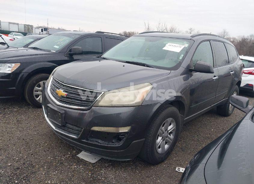 Photo 2 of 2013 Chevrolet Traverse LS (VIN 1GNKRFED3DJ123246)
