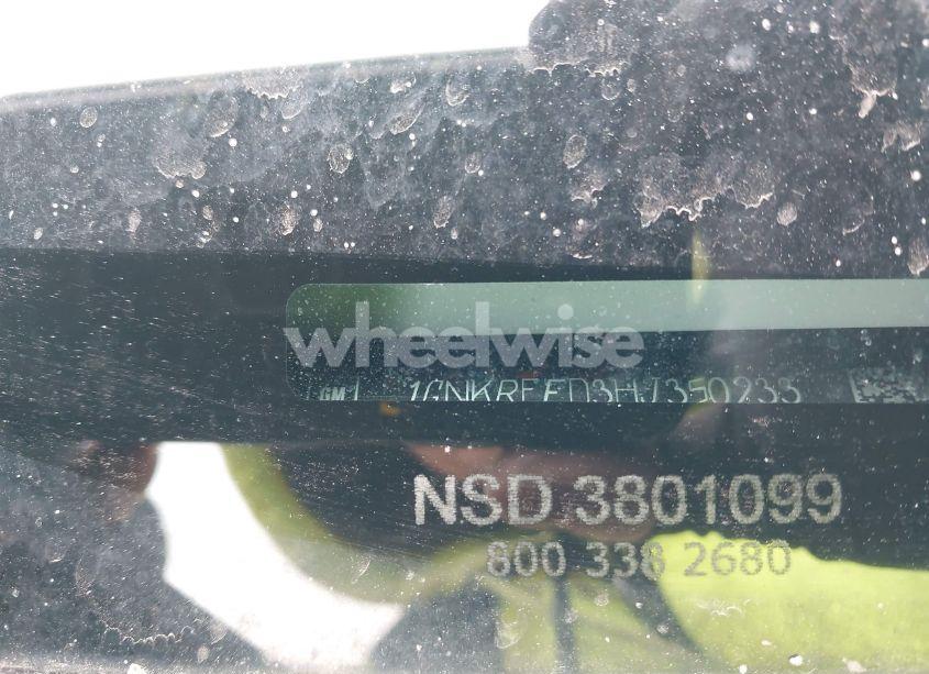 Photo 9 of 2017 Chevrolet Traverse LS (VIN 1GNKRFED3HJ350233)