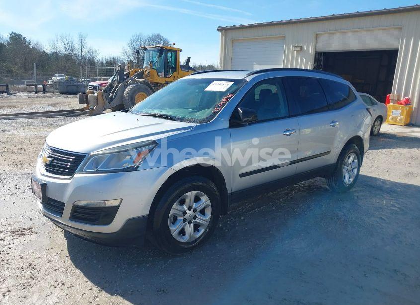 Photo 2 of 2014 Chevrolet Traverse LS (VIN 1GNKRFED4EJ245843)