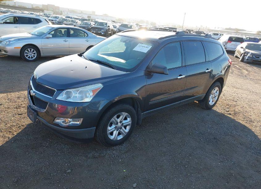Photo 2 of 2012 Chevrolet Traverse LS (VIN 1GNKRFED5CJ374400)