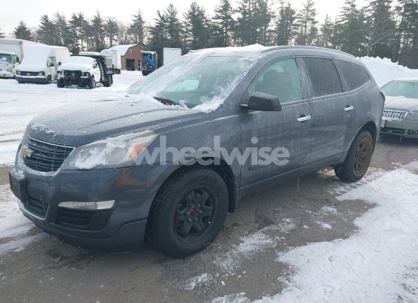 Photo 2 of 2013 Chevrolet Traverse LS (VIN 1GNKRFED5DJ241654)