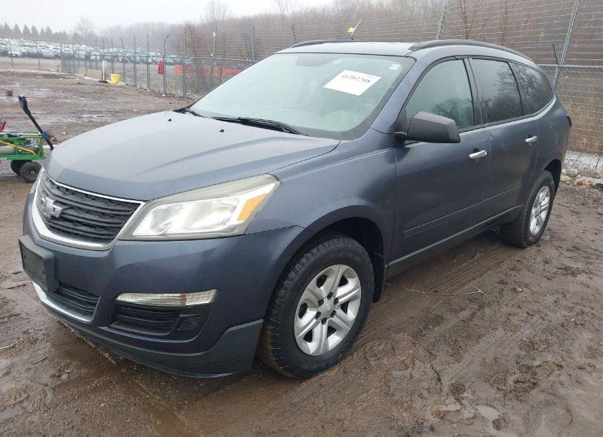 Photo 2 of 2013 Chevrolet Traverse LS (VIN 1GNKRFED5DJ258714)