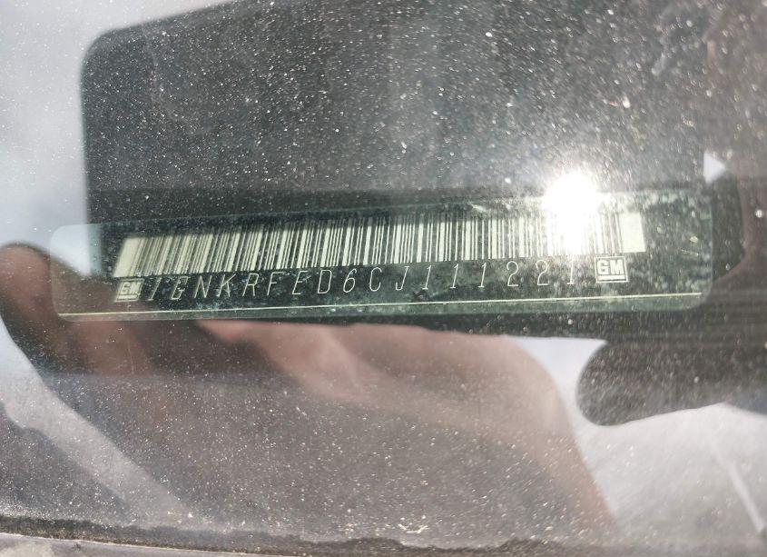 Photo 9 of 2012 Chevrolet Traverse LS (VIN 1GNKRFED6CJ111221)