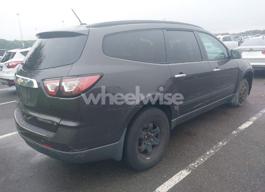 Photo 4 of 2013 Chevrolet Traverse LS (VIN 1GNKRFED6DJ110992)