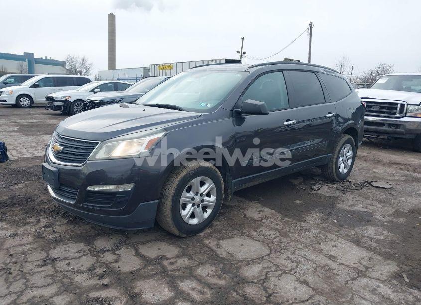 Photo 2 of 2014 Chevrolet Traverse LS (VIN 1GNKRFED7EJ240118)