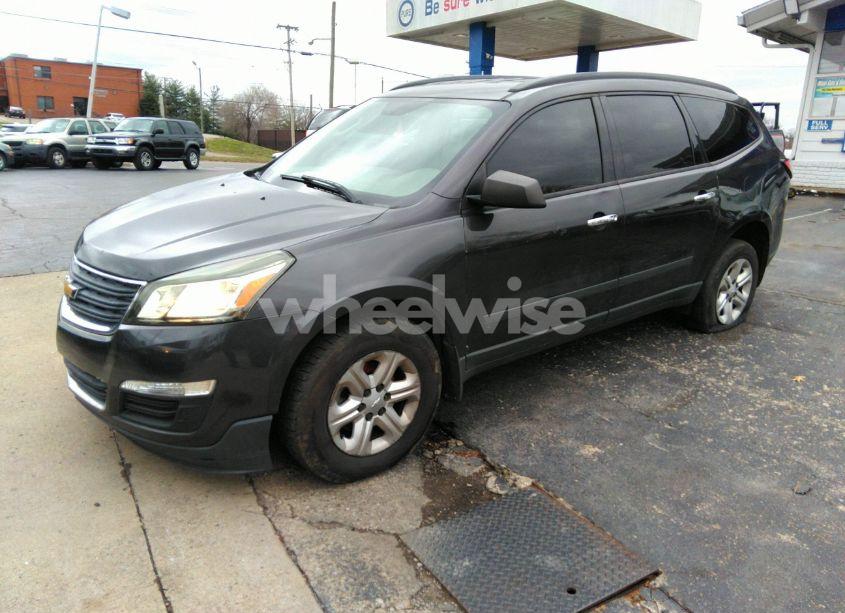 Photo 2 of 2017 Chevrolet Traverse LS (VIN 1GNKRFED7HJ198280)
