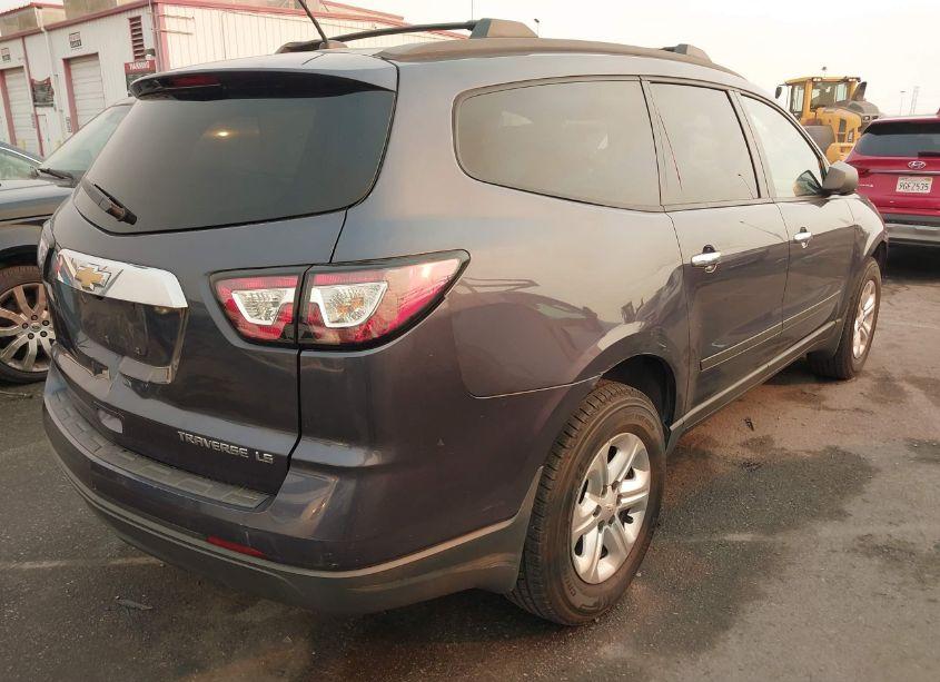 Photo 4 of 2013 Chevrolet Traverse LS (VIN 1GNKRFED8DJ126806)