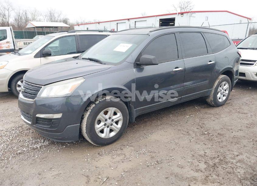 Photo 2 of 2014 Chevrolet Traverse LS (VIN 1GNKRFED8EJ101955)