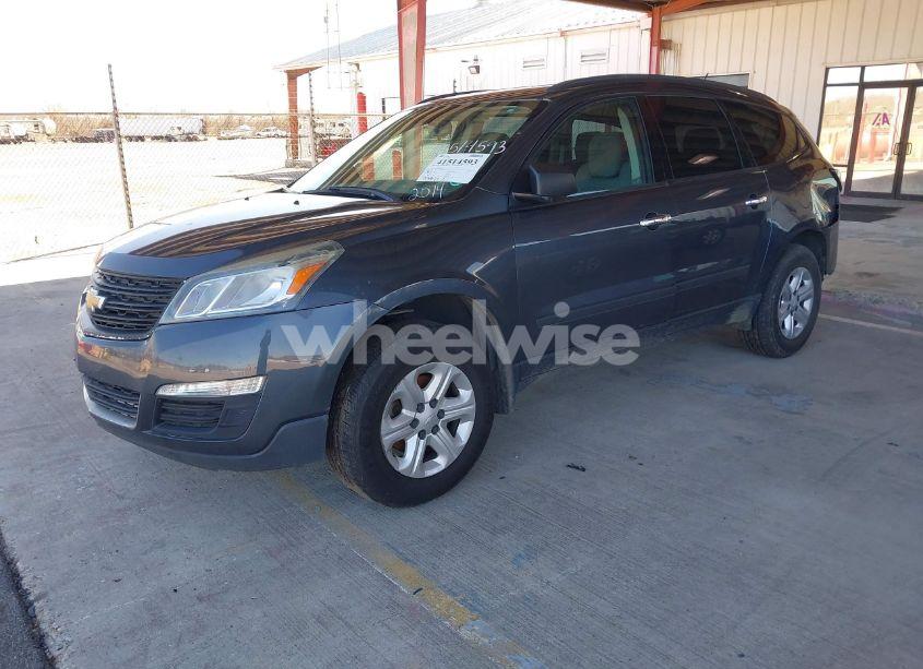 Photo 2 of 2014 Chevrolet Traverse LS (VIN 1GNKRFED8EJ209234)