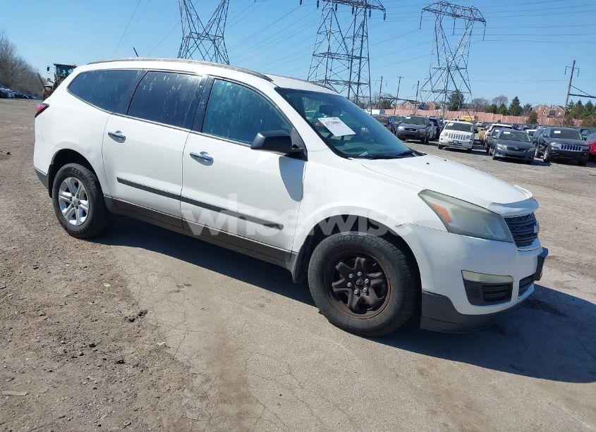 2013 Chevrolet Traverse LS (VIN 1GNKRFEDXDJ107187) main photo