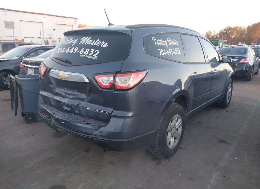 Photo 4 of 2014 Chevrolet Traverse LS (VIN 1GNKRFEDXEJ312476)