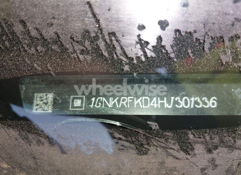 Photo 9 of 2017 Chevrolet Traverse LS (VIN 1GNKRFKD4HJ301336)