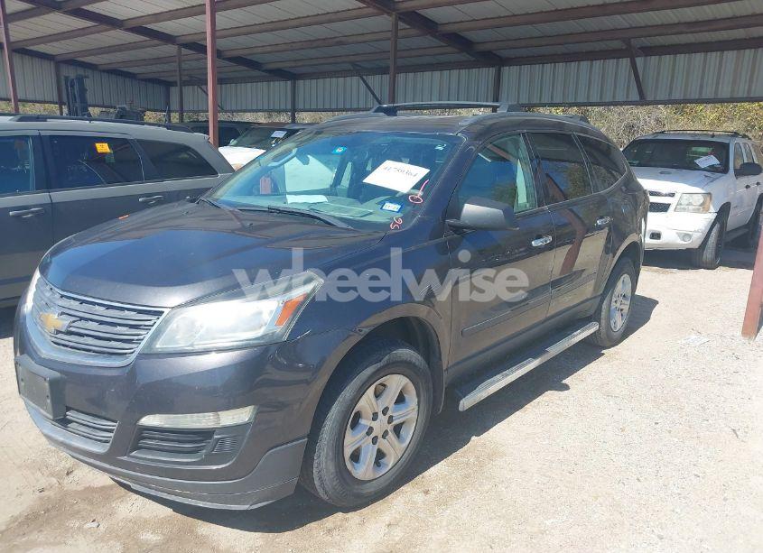 Photo 2 of 2014 Chevrolet Traverse LS (VIN 1GNKRFKD7EJ317798)