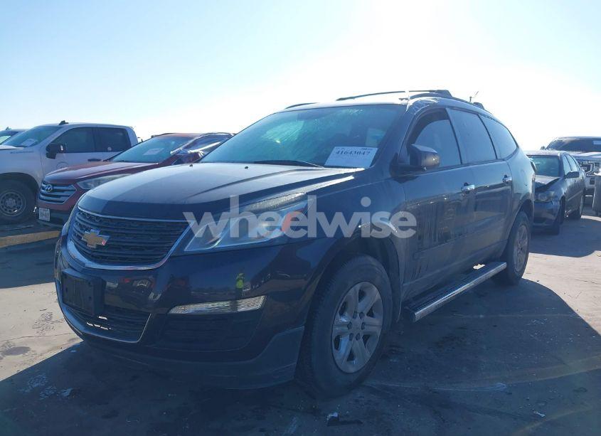 Photo 2 of 2014 Chevrolet Traverse LS (VIN 1GNKRFKD7EJ359730)