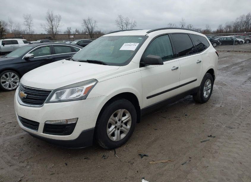 Photo 2 of 2014 Chevrolet Traverse LS (VIN 1GNKRFKD8EJ350843)
