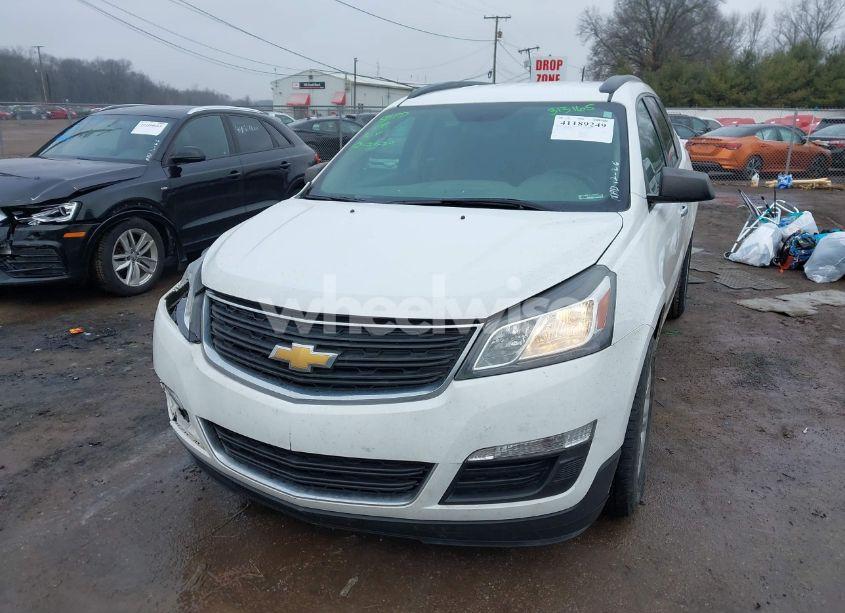 Photo 2 of 2017 Chevrolet Traverse LS (VIN 1GNKRFKD8HJ313165)