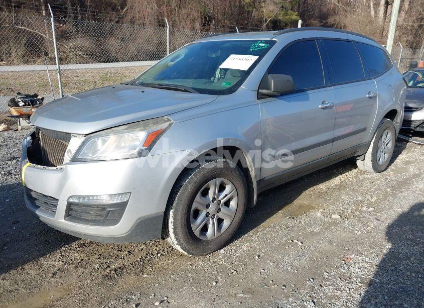 Photo 2 of 2015 Chevrolet Traverse LS (VIN 1GNKRFKDXFJ346701)