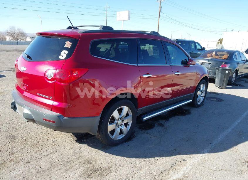 Photo 4 of 2012 Chevrolet Traverse 1LT (VIN 1GNKRGED3CJ207393)